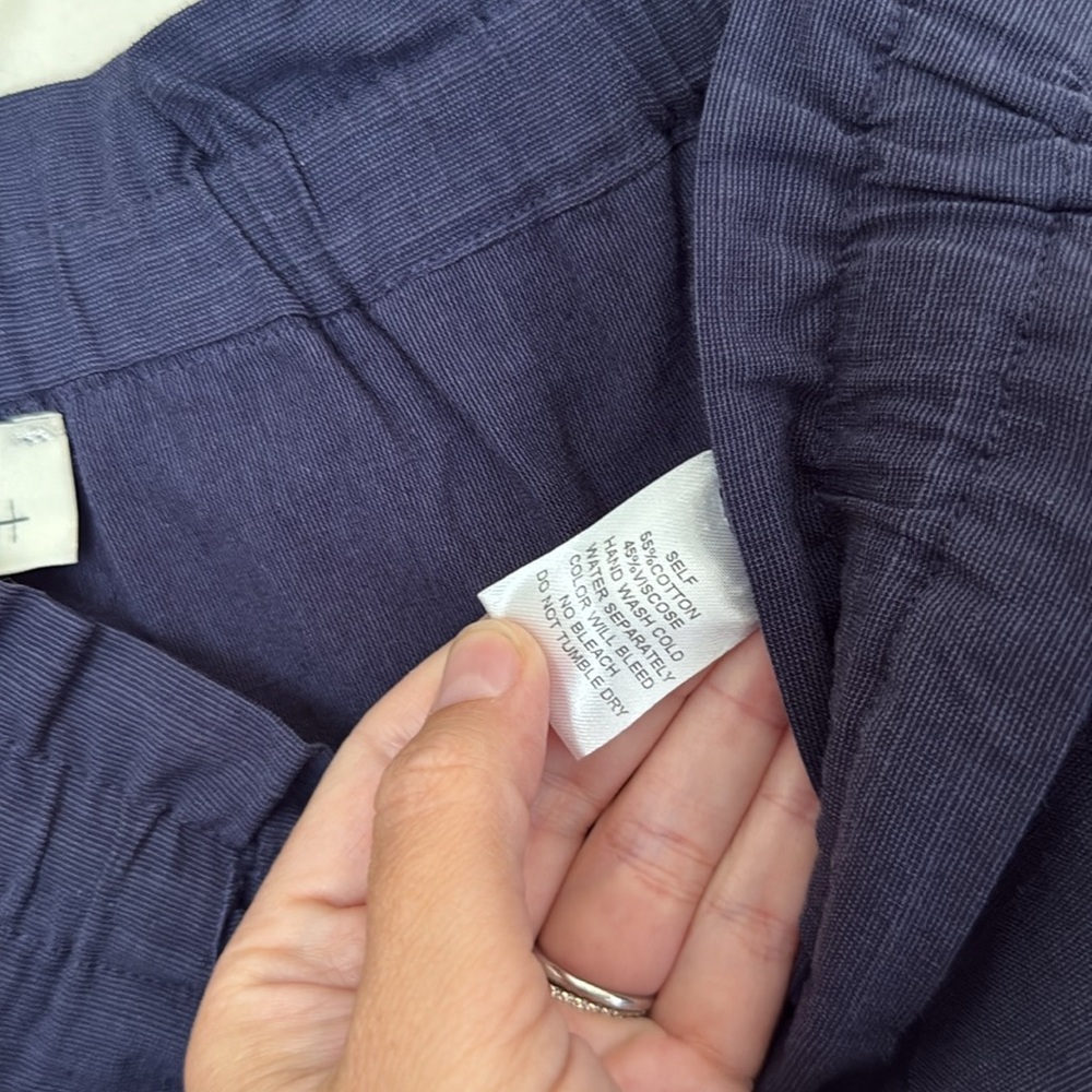 Pinch Cotton Blend Paper Bag Shorts - Picture 5 of 5